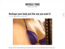 Tablet Screenshot of muscle-tube.com